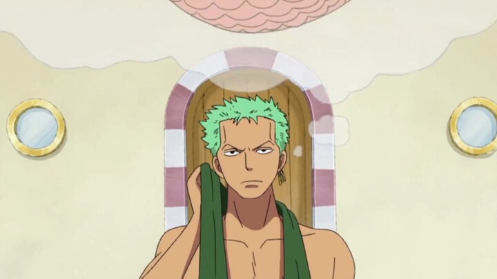 Zoro: This is the first time I see a mermaid.