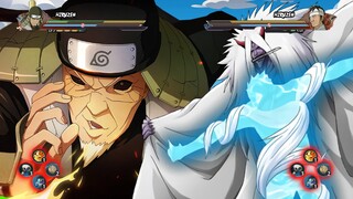 GILA! MOD HIRUZEN HOKAGE KORUP INI TERLALU BAHAYA! | Naruto Storm MOD