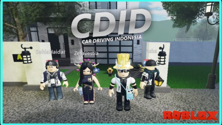 LIBURAN KE DESA ALAM BERKAH CDID CAR DRIVING INDONESIA | ROBLOX INDONESIA