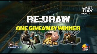 RE-DRAW of GIVEAWAY WINNER/SOLO PVP/ROAD TO LEVEL 09 - LAST DAY ON EARTH: Survival