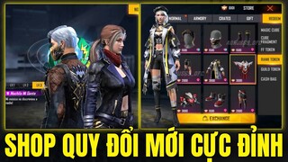 Free Fire - Review Full Shop Quy Đổi Mới Đồ Cực Đẹp Và Balo Cực Xịn | Hé Lộ Tất Cả Đồ Mới Và Balo