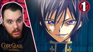 CODE GEASS Episode 1 REACTION || Opening / Ending Reaction