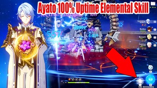 Ayato 100% Uptime Elemental Skill with Thundering Fury - This is Best DPS Build Now?