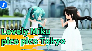 [Miku|MMD]pico pico tokyo -Miku đáng yêu MV_1