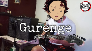 Demon Slayer OP | Gurenge by LiSA (Guitar Playthrough)