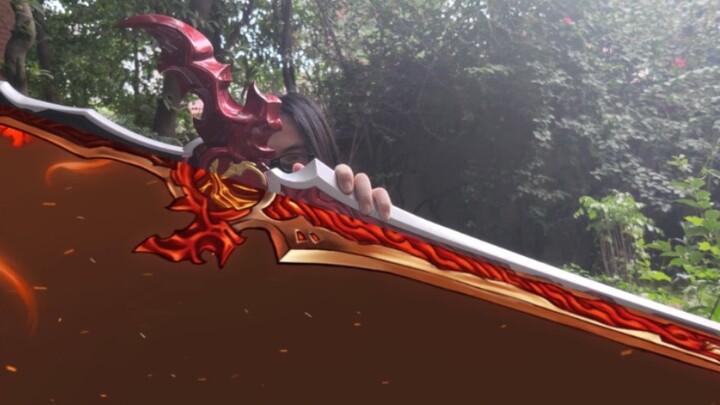 Pedang apiku, Agni, nampaknya berbeda dengan "Pedang Api Kuno" milikmu