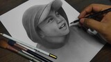 Charcoal Portrait Important Tips For BEGINNERS | Tagalog