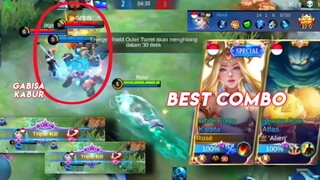 2x TRIPLE KILL! Kadita Atlas Combo Ratain Musuh! Gameplay Mobile Legends