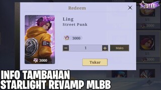 INFO TAMBAHAN TENTANG STARLIGHT REVAMP YANG SERING DITANYAKAN - MOBILE LEGENDS