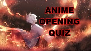 Anime Opening Quiz - 70 openings [Easy-hard]