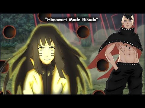 Himawari Mode Rikudo - Kurama memberi himawari chakra senjutsu melawan Jura yang kebal Ninjutsu