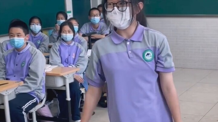 Dancing like a tomboy in class (social death scene)