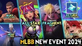 FREE ALL STAR SKIN & PROMO DIAMOND | FRAGMENT SHOP UPDATE | NEW PATCH NOTE Mobile Legends #whatsnext
