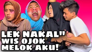 ANAS NANGIS DIBENTAK" MAMA LELA KETAHUAN MEROKOK !!!