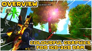 Free Fire 1gb Fixing lag and bug Colourful graphics for 1gb ram 2gb ram 3gb ram Map Overview