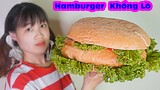 Hamburger 10K Cổng Trường Con Nhà Nghèo Và Hamburger Siêu To Khổng Lồ 1 Triệu Con Nhà Giàu - Hà Sam