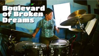 Boulevard Of Broken Dreams | DRUM COVER | Jonas Arcipe