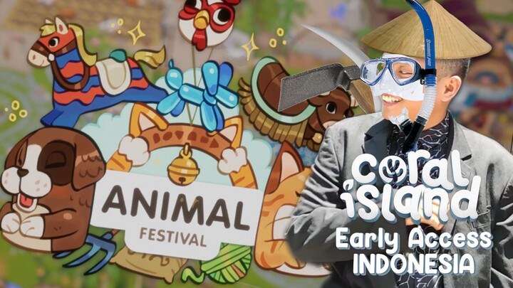 Festival binatang cuy... (Yuk main) Coral Island Part 24