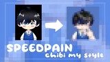 Speedpain Chibi Boy || draw ibispainX