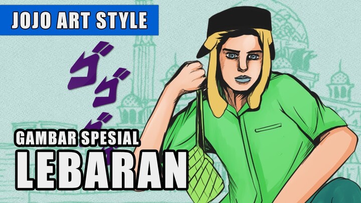 GAMBAR JOJO STYLE SPESIAL LEBARAN