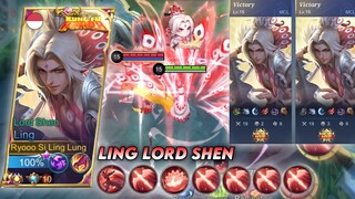 SOLO MCL PAKE SKIN LING LORD SHEN LANGSUNG DAPET MANIAC! REVIEW SKIN LING KUNGFU PANDA X MLBB