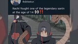 itachi fought one of the legendary sanin at the age of 14 👀‼️