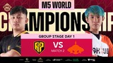(FIL) M5 Group Stage Day 1 | APBR vs BG | Game 2