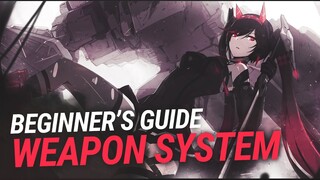 【Punishing: Gray Raven】Beginner's Guide: Weapon System