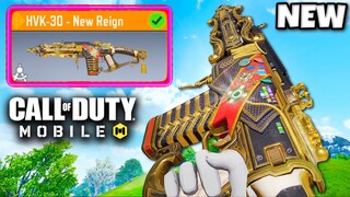 *NEW* LEGENDARY HVK - NEW REIGN 😍 (COD MOBILE)