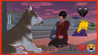 SAD STORY💔(SHORT STORY) -SAKURA School Simulator|Angelo Official