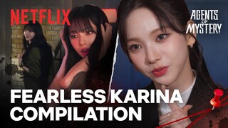 Fearless Karina Moments in Agents of Mystery | Netflix [ENG SUB]