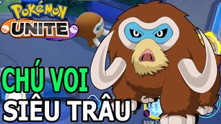 POKEMON UNITE Quái Vật Voi Lợn Nòi Mamoswine Trâu Nhất LIÊN QUÂN Top Game Android Ios Thành EJ