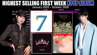 Highest Selling K-Pop Album 1st Week Sales in 2020 | KPop Ranking