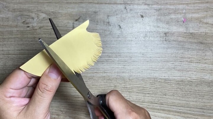 Cách cắt dán con nhím bằng giấy siêu đẹp / Đồ chơi  origami / Mĩ thuật sáng tạo