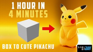 I Spent 1 Hour 3D Modeling Pikachu and Here's What Happened