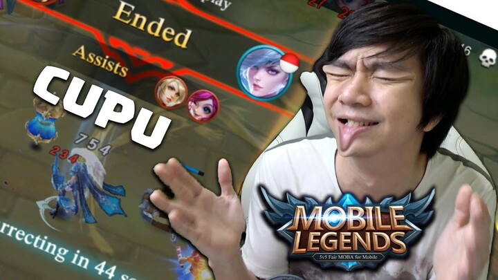 Orang Cupu Main Mobile Legends Indonesia