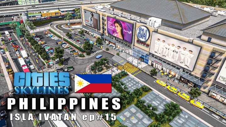 Cities Skylines Philippines: Shopping Mall Creation- Isla Ivatan ep15