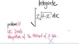 UC Davis #14: integral ∫x √(4-x) dx