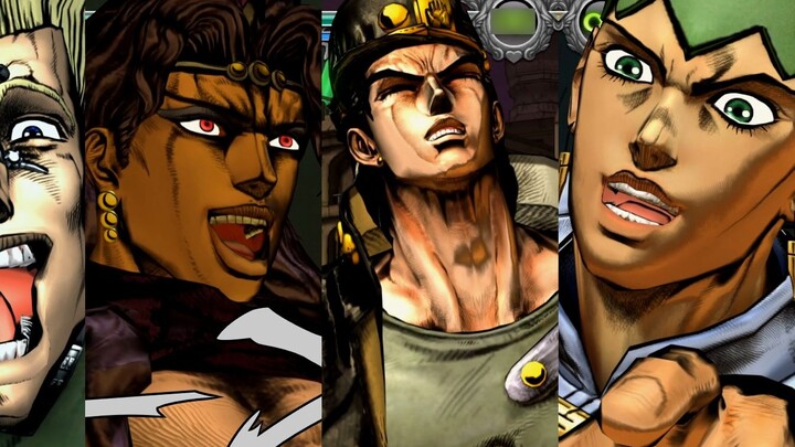 JOJO Characters Escaped from the Mental Hospital