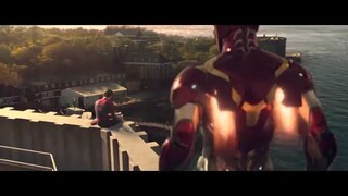 Iron Man Takes Spider man Suit Scene