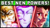 Top 20 BEST Nen Powers RANKED! | Hunter x Hunter / HxH Ranking The 20 Strongest Nen Abilities