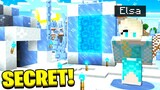 I Found Elsa's Secret Minecraft Portal!
