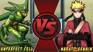 Unperfect Cell Vs Naruto Sennin Mugen Battle Fight