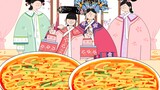 -Empresses in the Palace animation eating show｜Empress Hua and An Xiaoniao’s immersive fried rice no