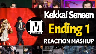 KEKKAI SENSEN Ending 1 | Reaction Mashup