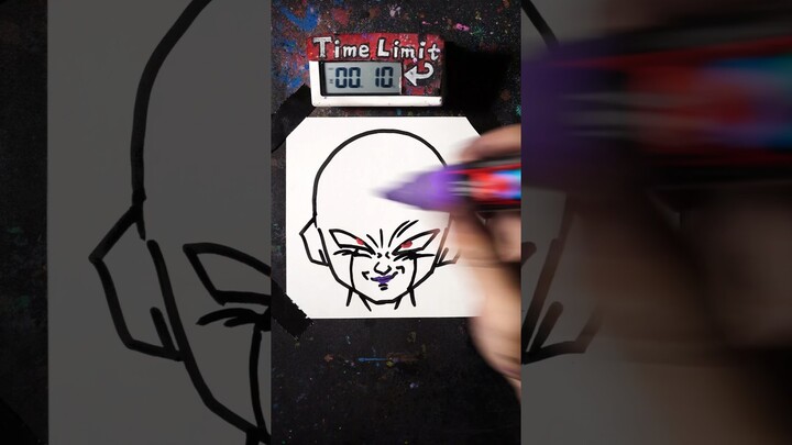 How to Draw FRIEZA in 40 Seconds