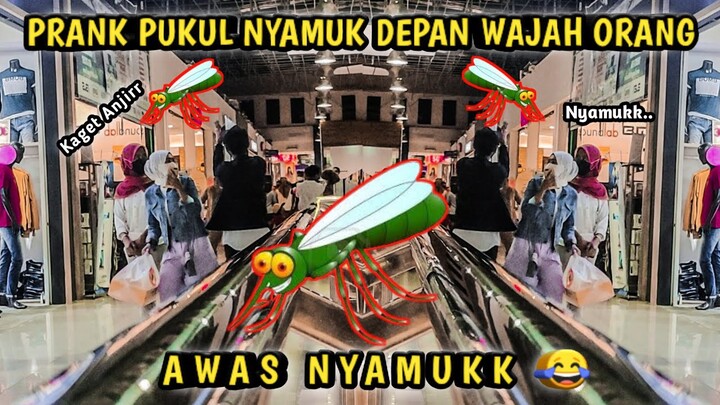PRANK PUKUL NYAMUK || PUKUL DEPAN WAJAH TARGET || JEJENO 16 PRANK