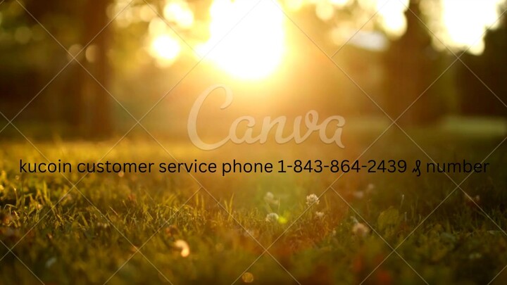 kucoin customer service phone 1-843-864-2439 ₰ number
