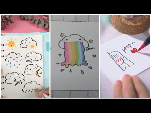 Tutorial How to Draw a Simple  These Draw So Cute  YouTube