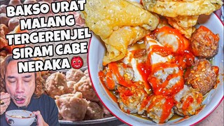 KEJAM! BAKSO TAHU URAT GRENYEL SIRAM CABE